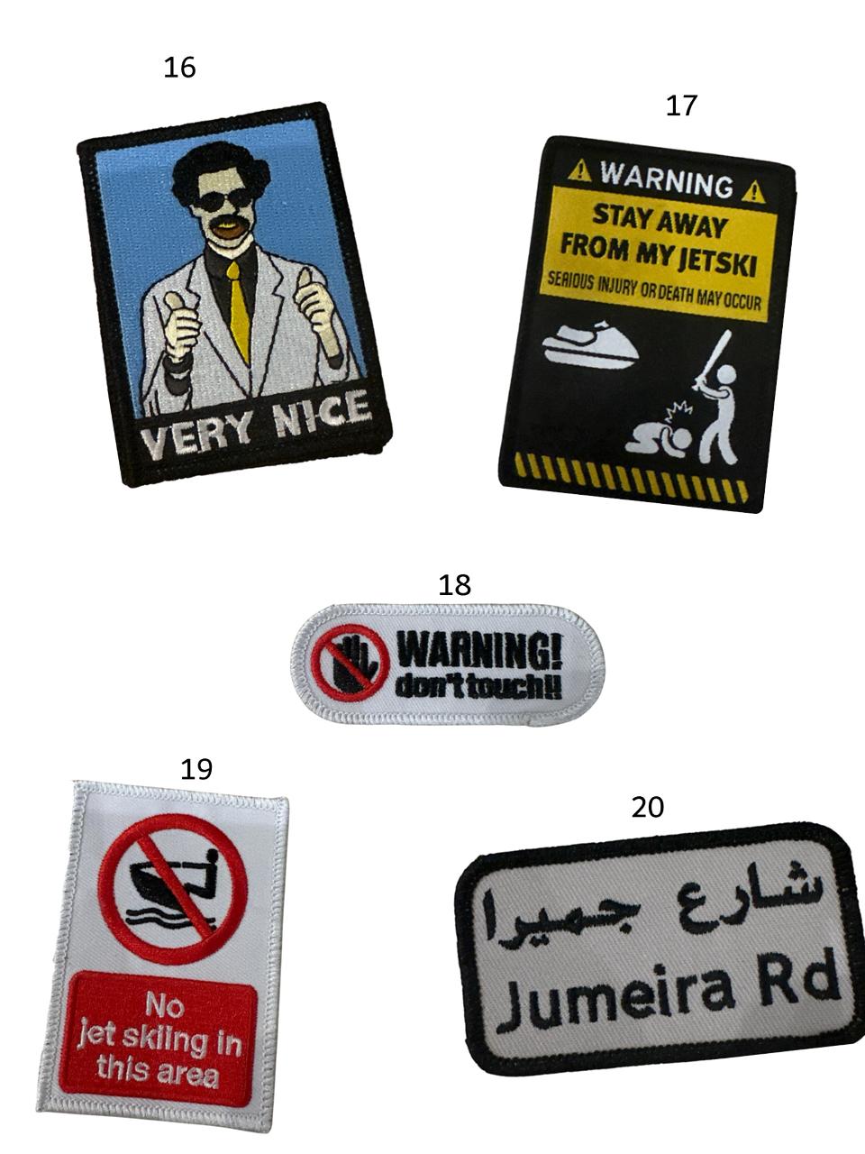 Velcro Stickers